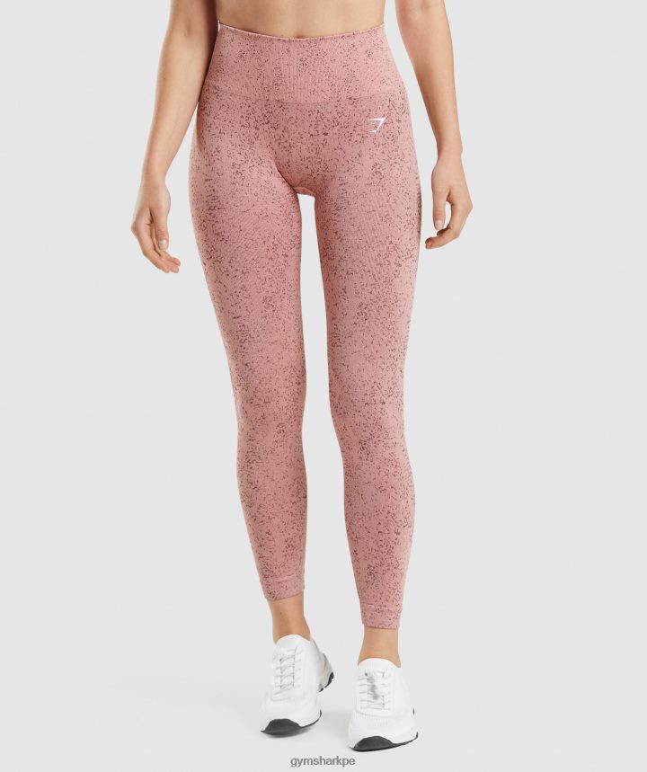 Gymsharkadapt fleck leggins sin costuras mujer minerales | paige rosa PFTJ2N321 ropa