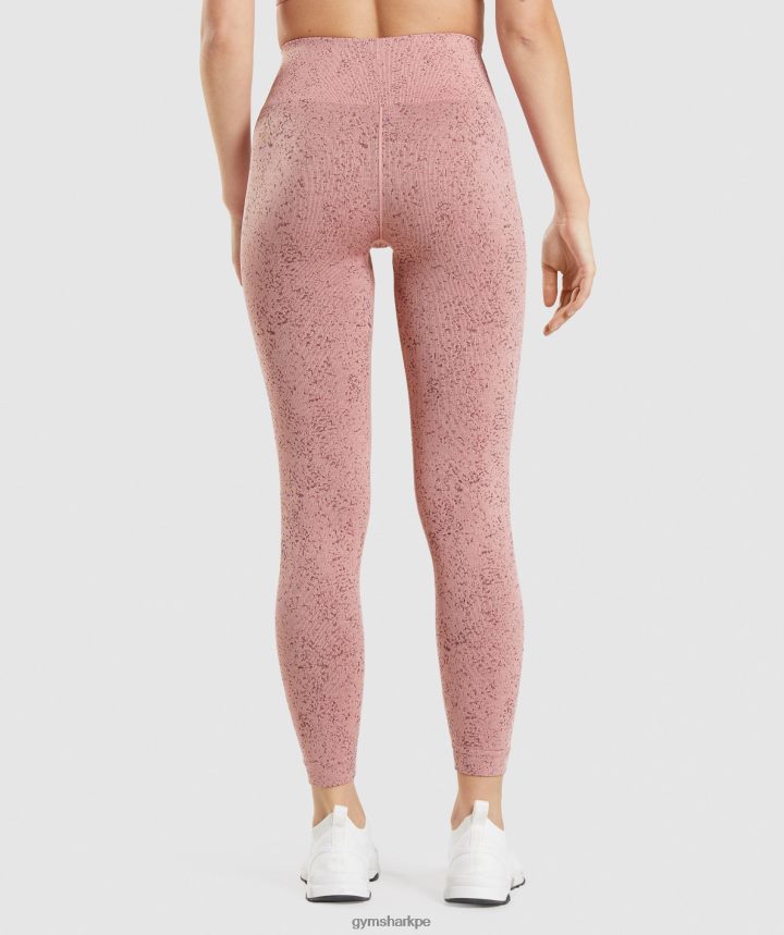 Gymsharkadapt fleck leggins sin costuras mujer minerales | paige rosa PFTJ2N321 ropa