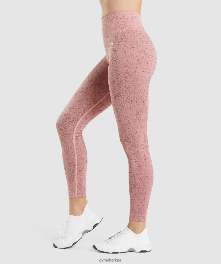 Gymsharkadapt fleck leggins sin costuras mujer minerales | paige rosa PFTJ2N321 ropa
