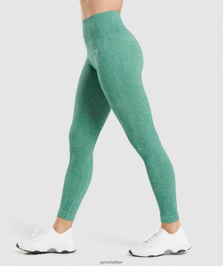 Gymsharkadapt fleck leggins sin costuras mujer minerales | verde alpino PFTJ2N322 ropa