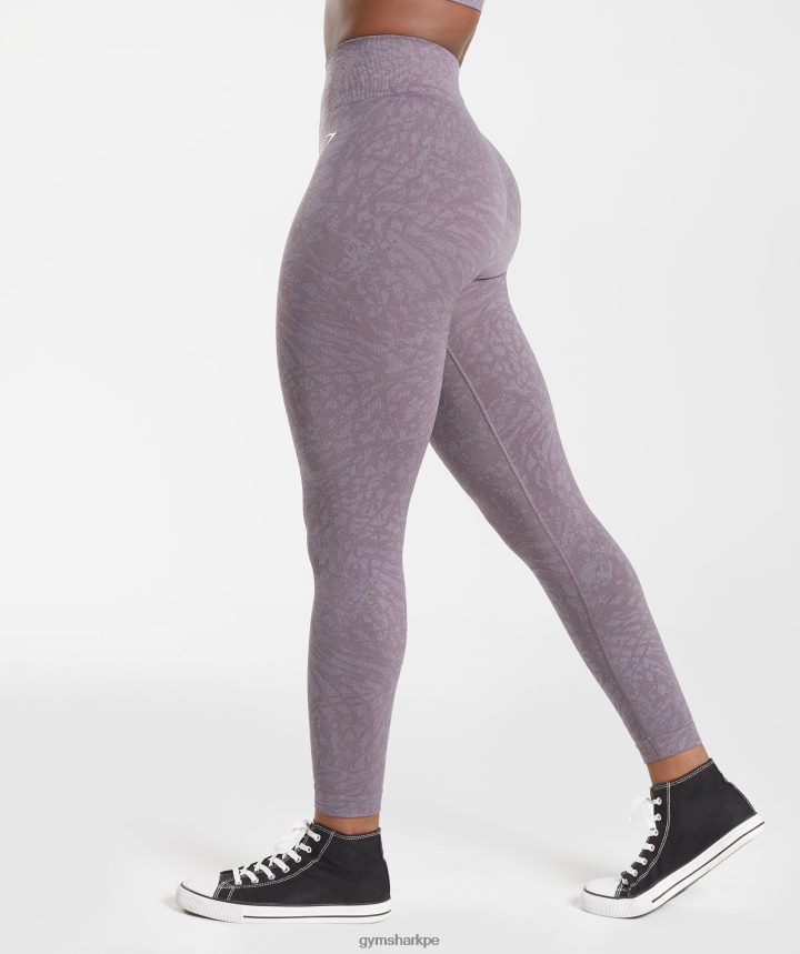 Gymsharkadaptar animal leggins sin costuras mujer salvaje | almizcle lila PFTJ2N315 ropa