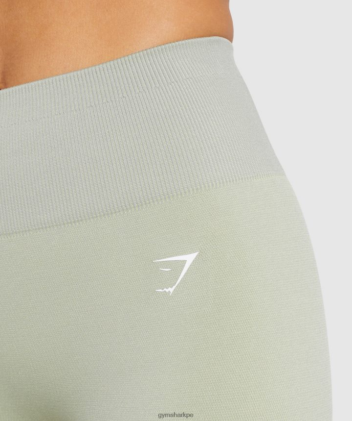 Gymsharkadaptar ombre leggins sin costuras mujer triángulo | estampado gris topo PFTJ2N312 ropa