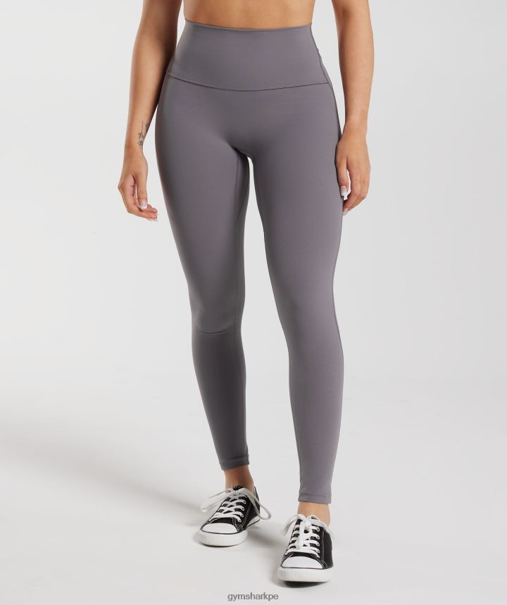 Gymsharklegado legging mujer gris titanio PFTJ2N267 ropa