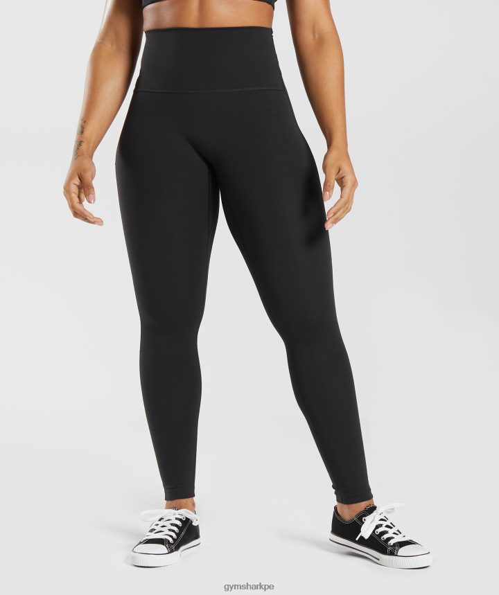 Gymsharklegado legging mujer negro PFTJ2N262 ropa