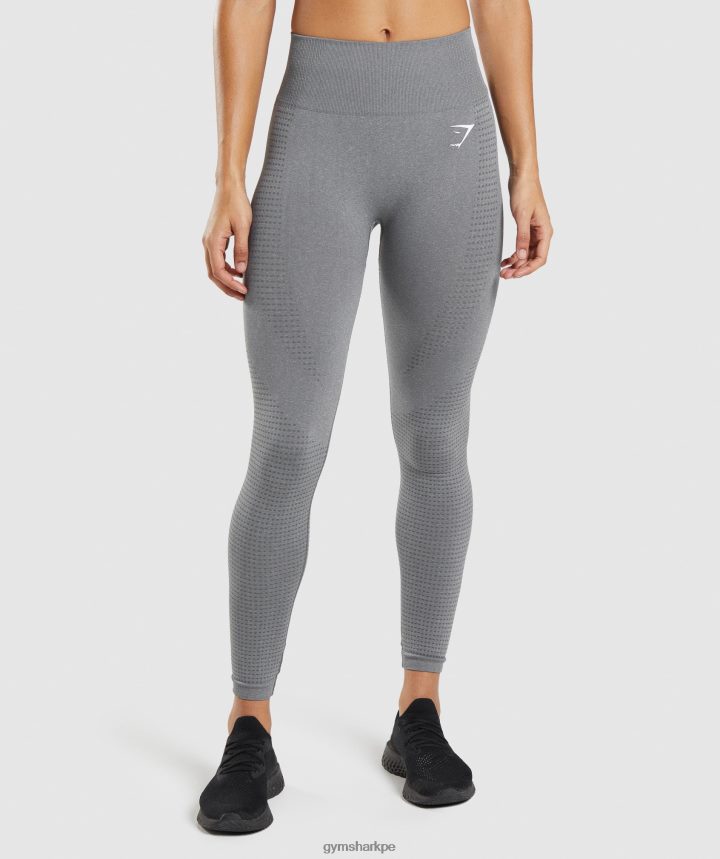 Gymsharkleggins vital sin costuras 2.0 mujer marga gris ahumado PFTJ2N250 ropa