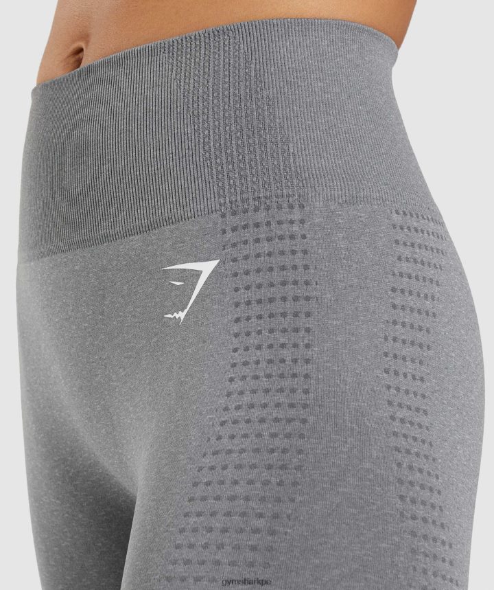 Gymsharkleggins vital sin costuras 2.0 mujer marga gris ahumado PFTJ2N250 ropa