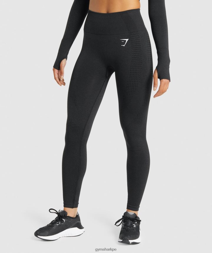 Gymsharkleggins vital sin costuras 2.0 mujer marga negra PFTJ2N288 ropa