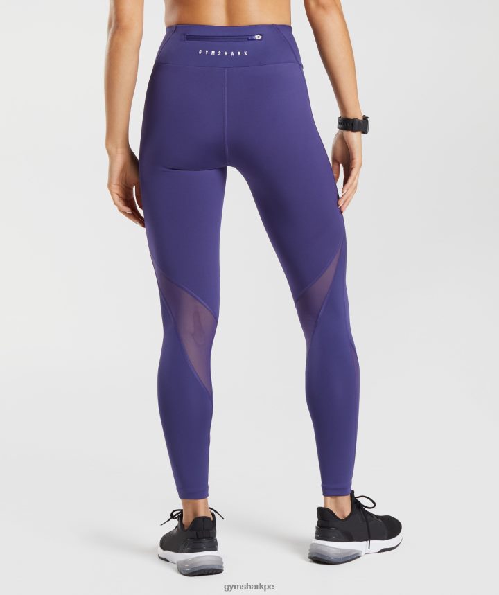 Gymsharkpolainas deportivas para correr mujer neptuno morado PFTJ2N326 ropa