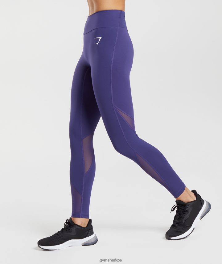 Gymsharkpolainas deportivas para correr mujer neptuno morado PFTJ2N326 ropa