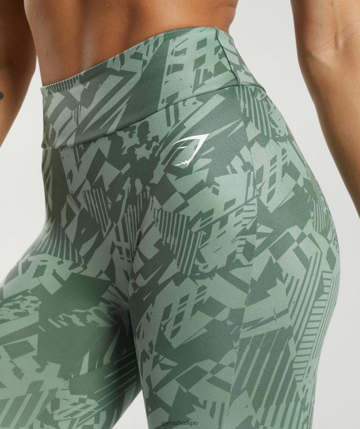 Gymsharkpolainas gs power originales mujer verde sauce/verde salvia del desierto PFTJ2N310 ropa