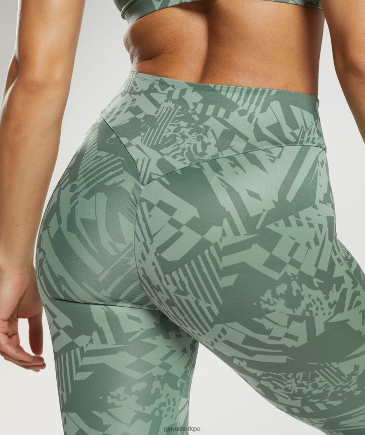 Gymsharkpolainas gs power originales mujer verde sauce/verde salvia del desierto PFTJ2N310 ropa