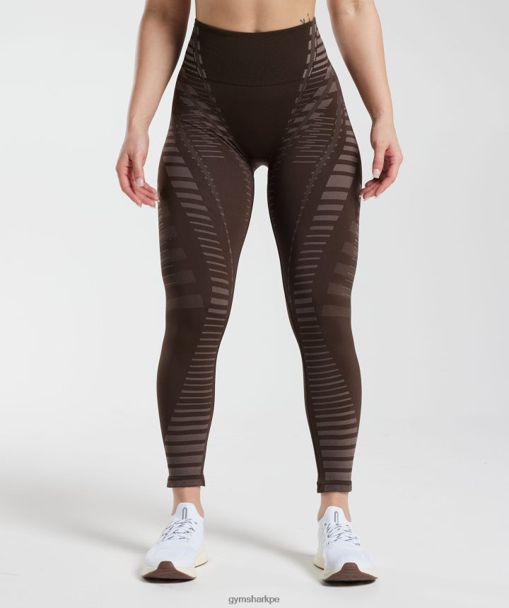 Gymsharkpolainas ilimitadas mujer marrón archivo/marrón trufa PFTJ2N342 ropa