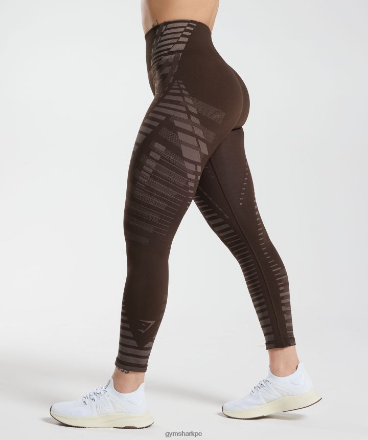 Gymsharkpolainas ilimitadas mujer marrón archivo/marrón trufa PFTJ2N342 ropa