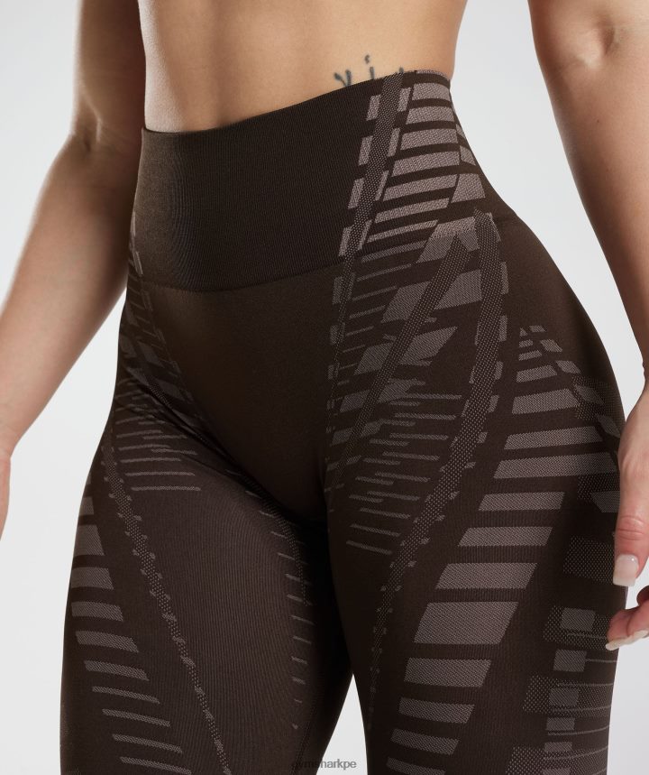 Gymsharkpolainas ilimitadas mujer marrón archivo/marrón trufa PFTJ2N342 ropa