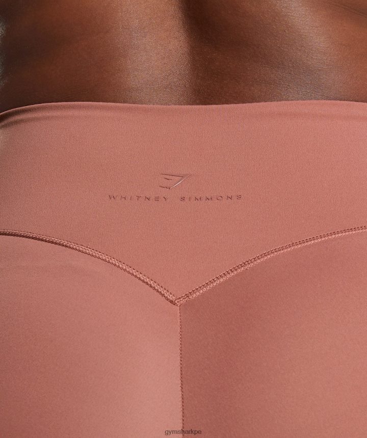 Gymsharkwhitney todos los días polainas de bolsillo mujer cañón rojo PFTJ2N330 ropa