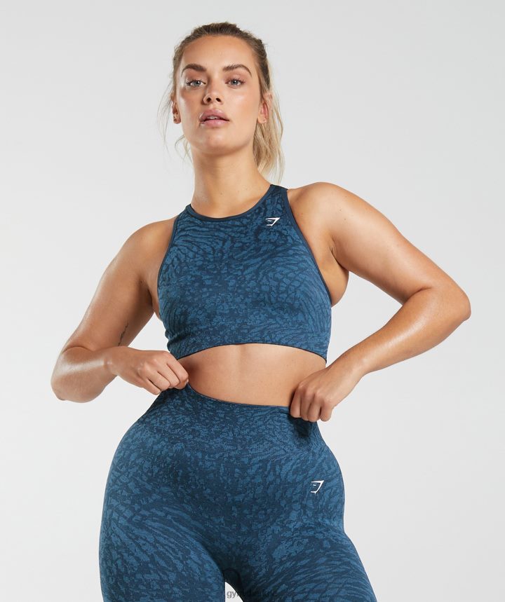 GymsharkSujetador deportivo sin costuras Adapt Animal mujer salvaje | Armada PFTJ2N227 ropa