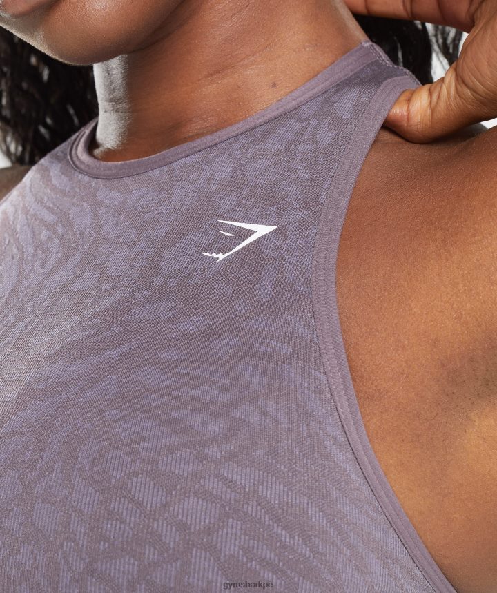 GymsharkSujetador deportivo sin costuras Adapt Animal mujer salvaje | almizcle lila PFTJ2N188 ropa