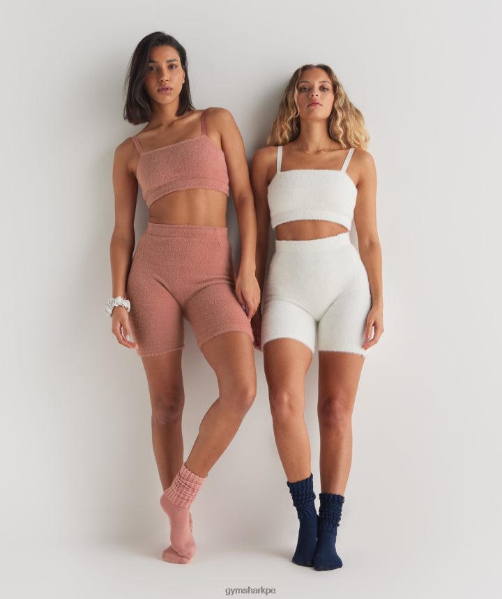 Gymsharkbandeau de punto con pestañas whitney mujer cañón rojo PFTJ2N166 ropa