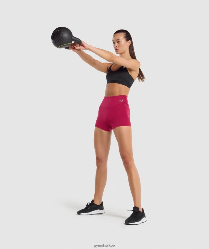 Gymsharksujetador deportivo con cuello en v mujer negro PFTJ2N206 ropa