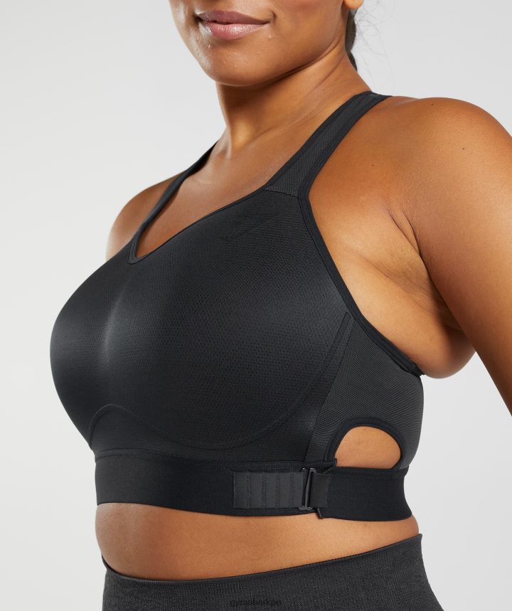 Gymsharksujetador deportivo con espalda nadadora mujer negro PFTJ2N147 ropa