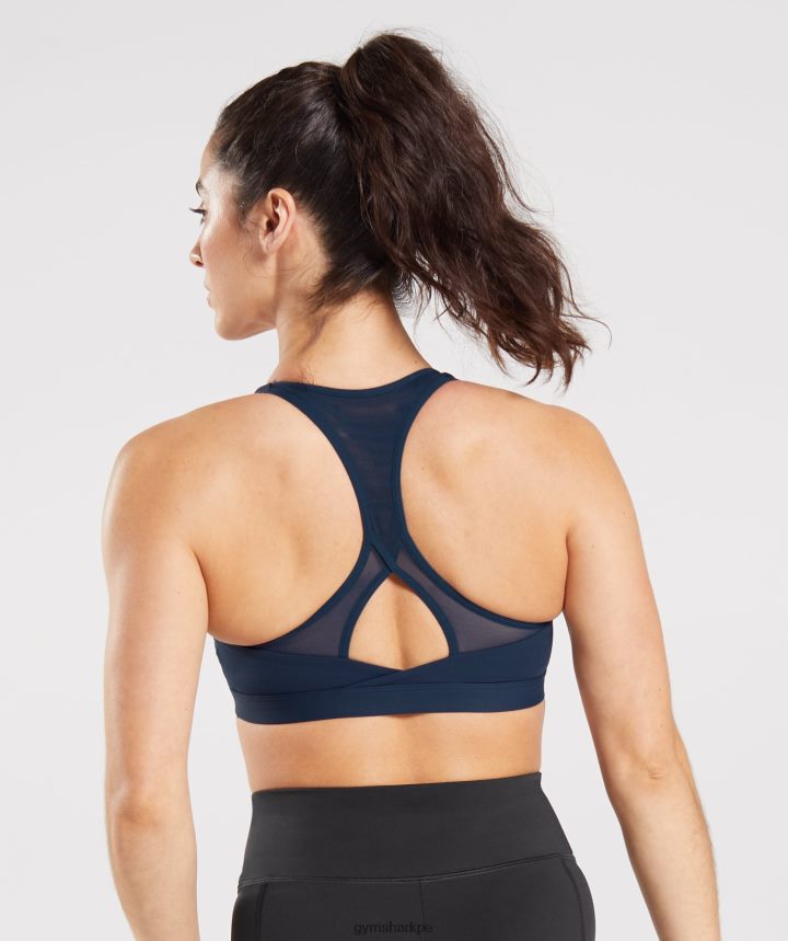Gymsharksujetador deportivo cruzado mujer Armada PFTJ2N155 ropa