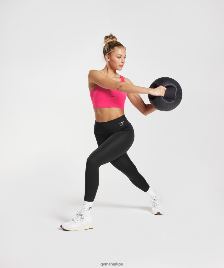 Gymsharksujetador deportivo de palangre mujer fucsia brillante PFTJ2N130 ropa