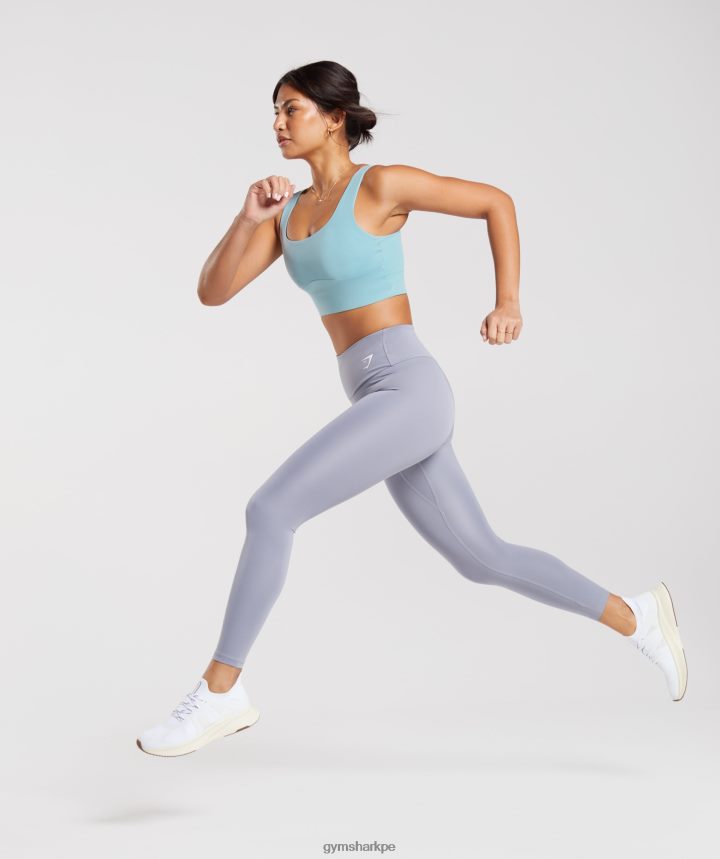 Gymsharksujetador deportivo de palangre mujer iceberg azul PFTJ2N153 ropa