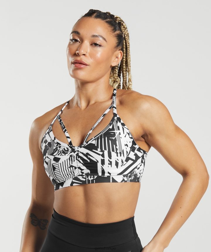Gymsharksujetador deportivo gs power mujer negro PFTJ2N158 ropa
