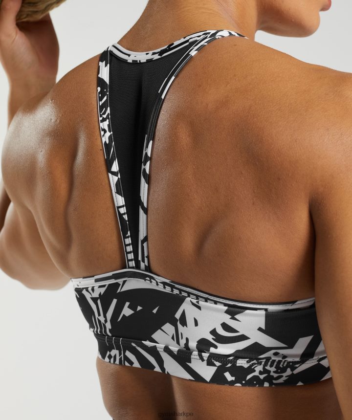 Gymsharksujetador deportivo gs power mujer negro PFTJ2N158 ropa