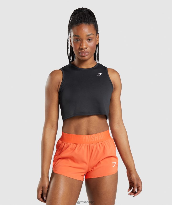 Gymsharktanque de cultivo de entrenamiento mujer negro PFTJ2N421 ropa